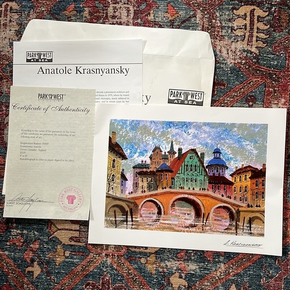 Art print bundle , Park West Gallery Seriolithograph
6 prints plus COA - Picture 6 of 7